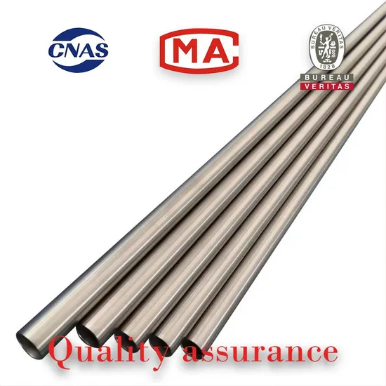 ASME Sb861 및 Sb338 적용을 위한 프리미엄 심리스 티타늄 파이프